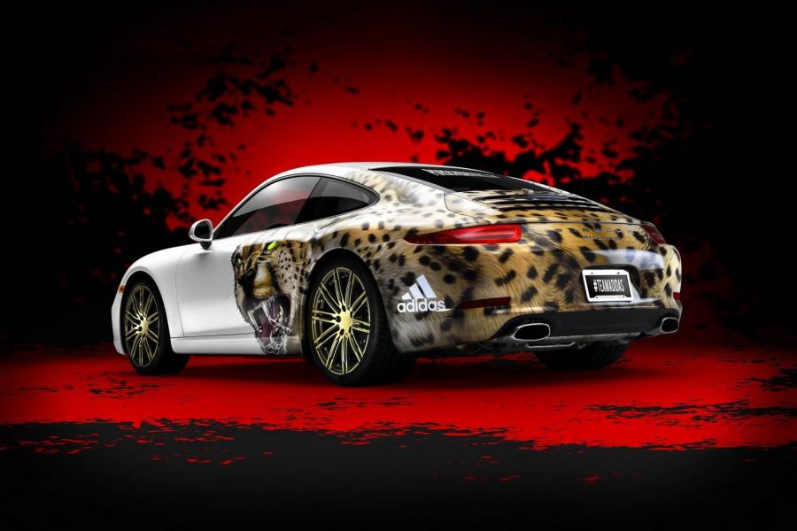  Porsche 911 Carrera Adidas Special Edition 2015 года  (фото 2 из 10)